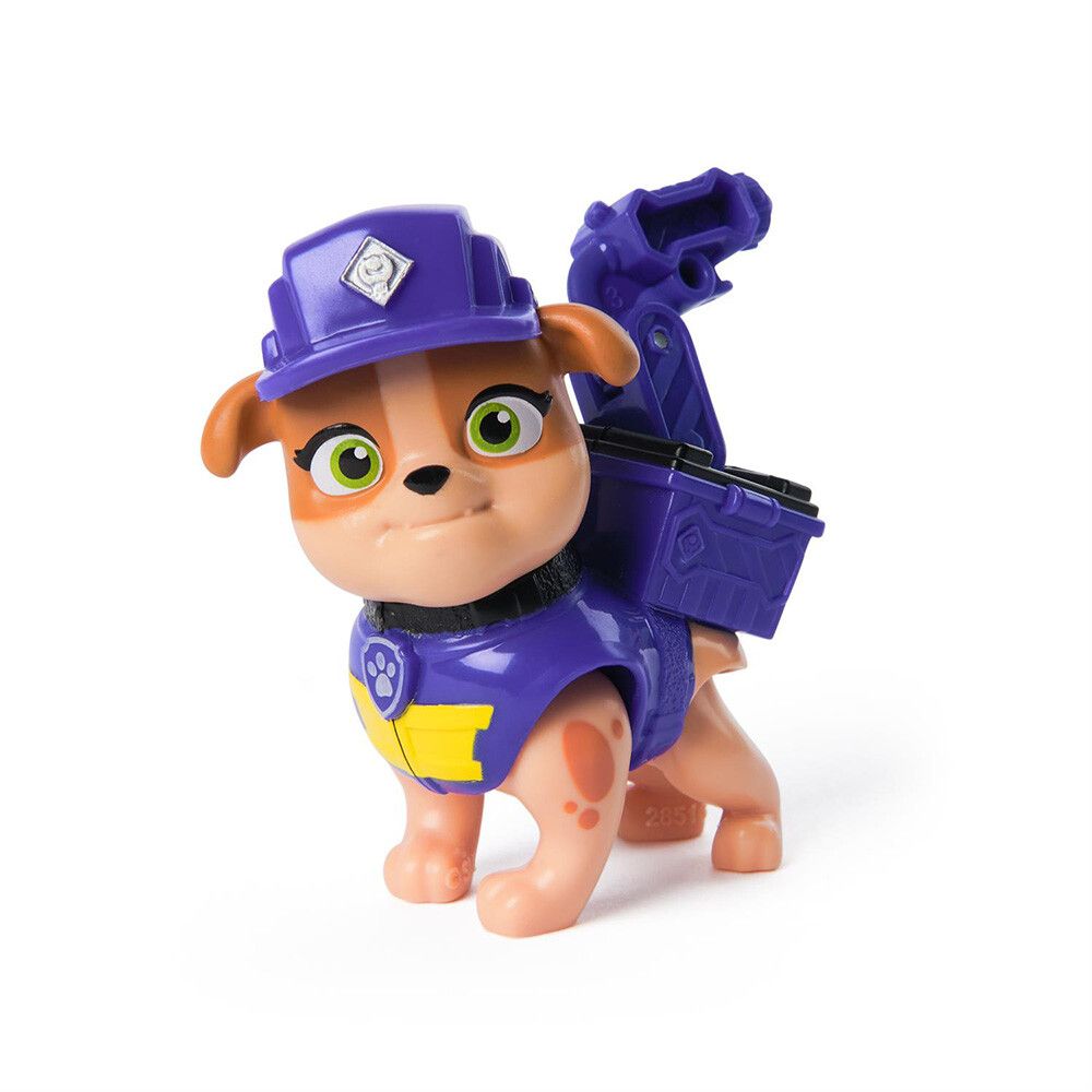 MINI FIGURA PAW PATROL RUBBLE AND CREW VR4 28516 MIX - Imagen 2