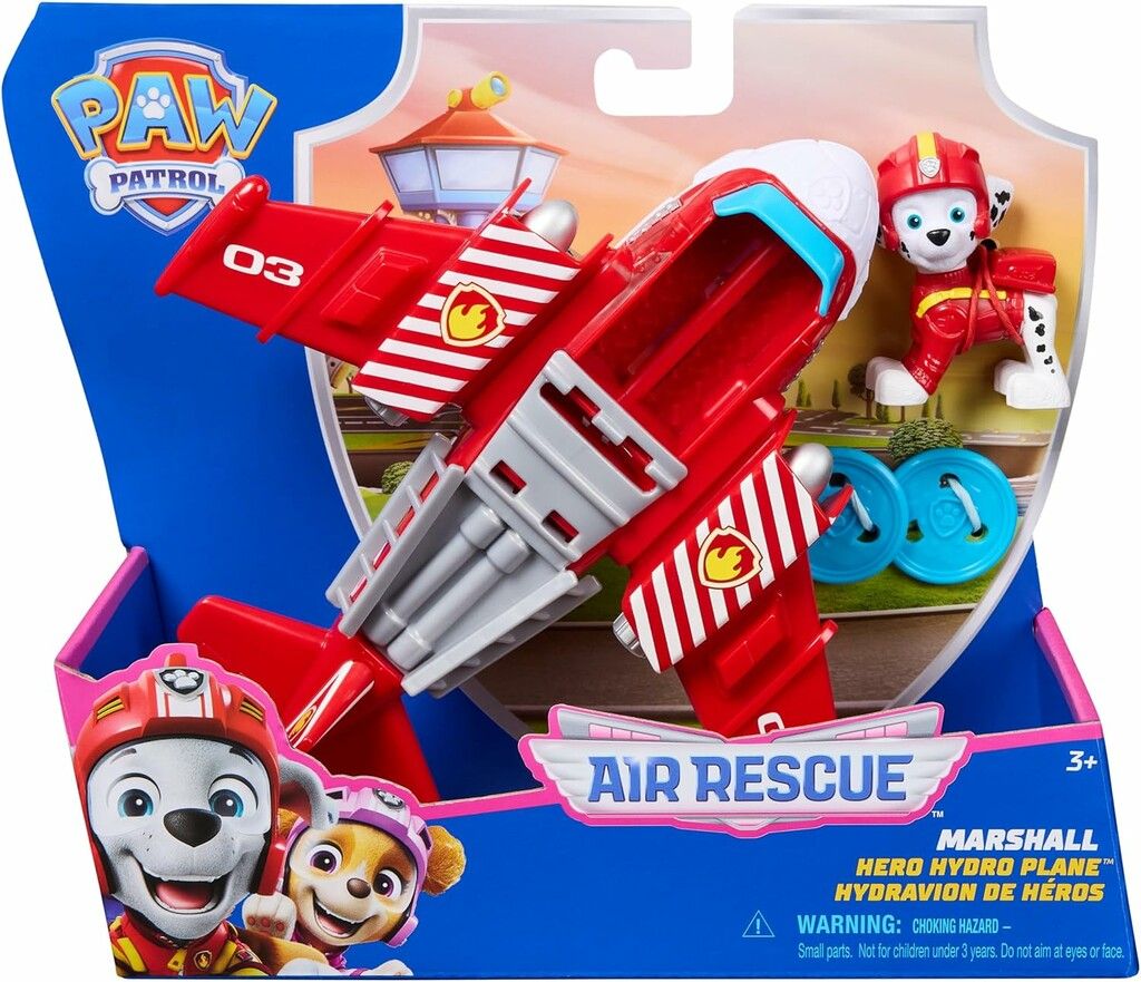 PAW PATROL AIR RESCUE MARSHALL CON HIDROAVION COD 97236 - 6071174