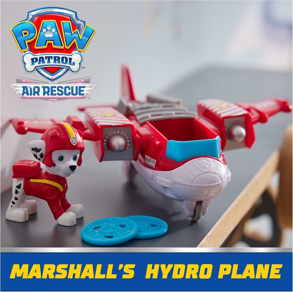 PAW PATROL AIR RESCUE MARSHALL CON HIDROAVION COD 97236 - 6071174 - Imagen 7