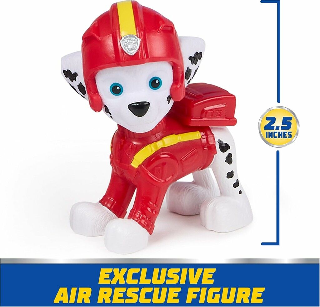 PAW PATROL AIR RESCUE MARSHALL CON HIDROAVION COD 97236 - 6071174 - Imagen 5