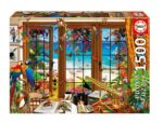 PUZZLE EDUCA X 1500 PIEZAS VENTANA OBSERVADOR DE AVES COD 20333