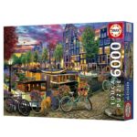 PUZZLE EDUCA X 6000 PIEZAS BICICLETAS EN AMSTERDAM COD 20330
