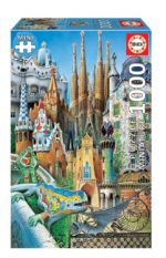 PUZZLE EDUCA X 1000 PIEZAS MINIATURA COLLAGE GAUDI COD 11874