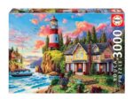 PUZZLE EDUCA X 3000 FARO CERCA DEL OCEANO COD 18507