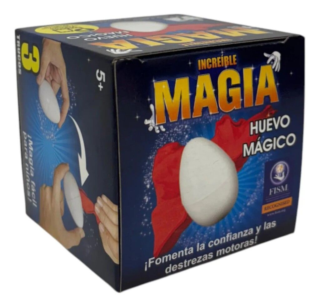 MINI JUEGO DE MAGIA EL DUENDE AZUL 3 TRUCOS VR4 8335 HUEVO MAGICO
