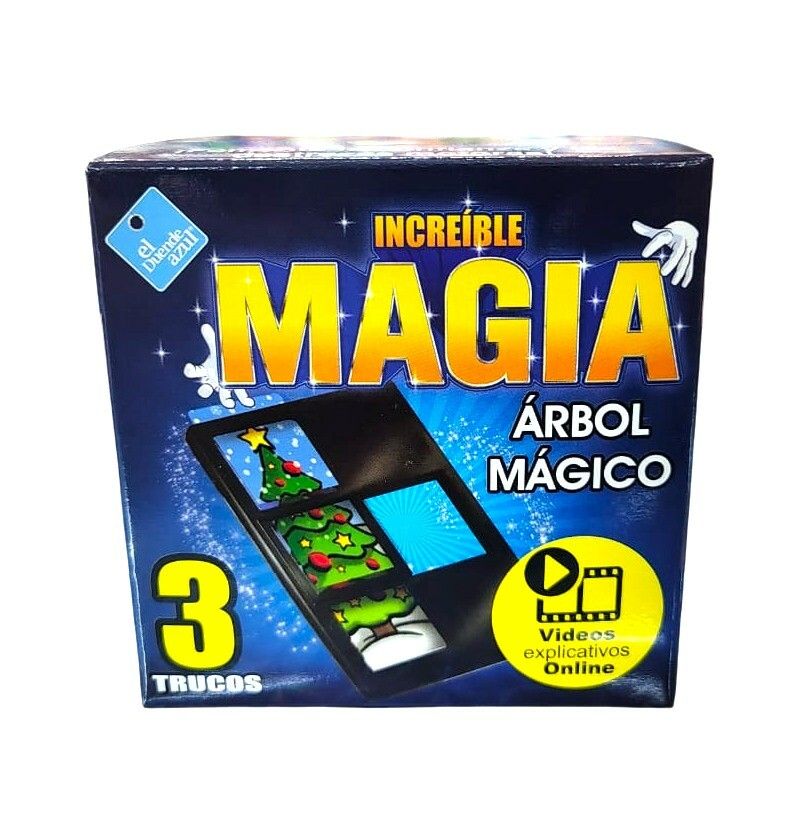 MINI JUEGO DE MAGIA EL DUENDE AZUL 3 TRUCOS VR6 8335 ARBOL MAGICO