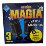 MINI JUEGO DE MAGIA EL DUENDE AZUL 3 TRUCOS VR7 8335 VASOS MAGICOS