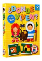 JUEGO PUZZLE INFANTIL DONDE VIVEN? DON RASTRILLO COD H212