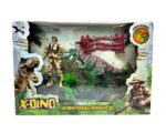 PLAYSET DINO Y FIGURA CON ACCESORIOS COD 55431