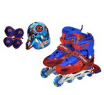 ROLLER SPIDERMAN 3 EN 1 RUEDAS INTERCAMBIABLES LUZ PROTECCION VR1 12252 TALLE S