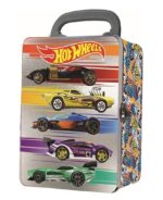 VALIJA LATA PORTA AUTOS CAR CASE METAL HOT WHEELS COD HWCC2-23S
