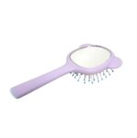 CEPILLO DE PELO C/ ESPEJO VIOLETA INFANTIL TRENDY OREJITAS COD 52990