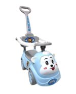 AUTO PATA PATA MONITO 2 EN 1 LUZ SONIDO MANIJA VR2 56159 CELESTE