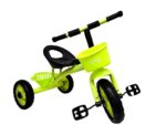 TRICICLO INFANTIL CON CANASTO ESTRUCTURA DE METAL VR3 56190 VERDE