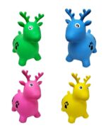 RENO SALTARIN BEBE DE GOMA COLOR SURTIDO COD 56101