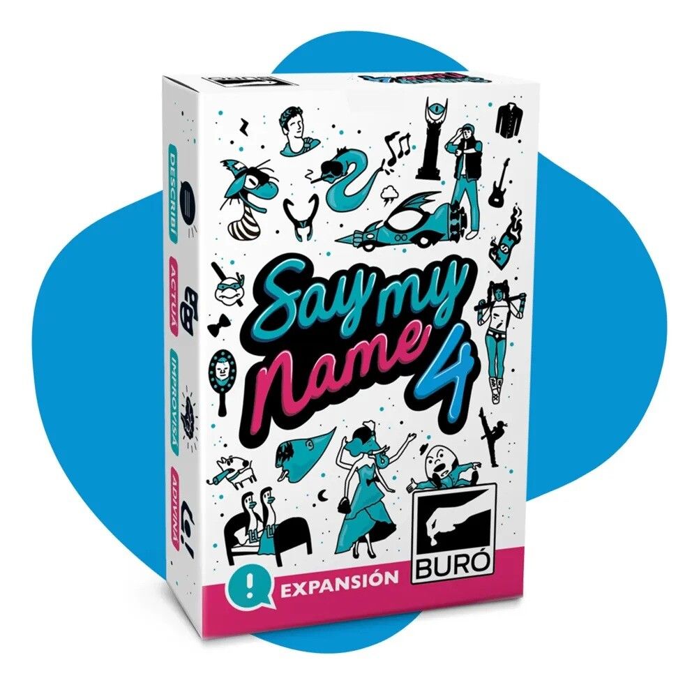 JUEGO SAY MY NAME 4 EXPANSION BURO JUEGOS COD SMN4 - Imagen 2