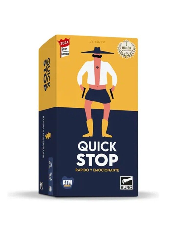 JUEGO DE CARTAS QUICKSTOP BURO JUEGOS COD QCKSTP
