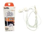 AURICULARES CON CABLE STEREO VR2 YC-27 BLANCO