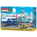 BLOQUES PARA ARMAR ZURU MAX CITY AEROPUERTO 793 PCS COD 7644 - 83167