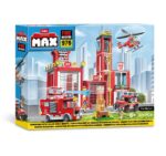 BLOQUES PARA ARMAR ZURU MAX ESTACION BOMBEROS 976 PCS COD 7646 - 83165