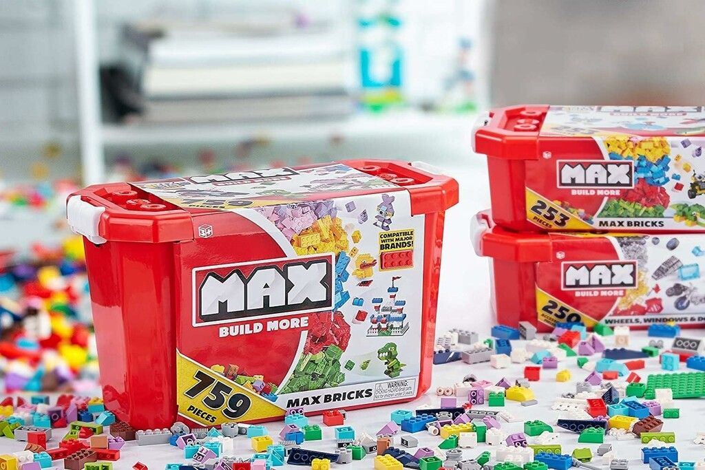 BLOQUES PARA ARMAR MAX CLASSIC EN CONTENEDOR 759 PCS COD 8347 - 7643 - Imagen 5