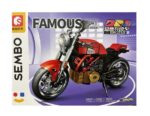 BLOQUES SEMBO FAMOUS CAR MOTO COLECCIONABLE VR1 NA201904 MODELO 714552