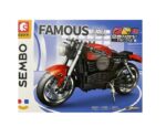 BLOQUES SEMBO FAMOUS CAR MOTO COLECCIONABLE VR3 NA201904 MODELO 714554
