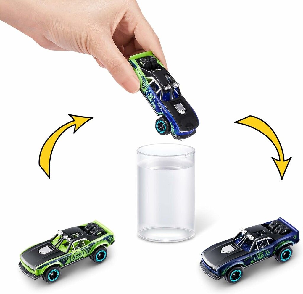 AUTOS METAL X3 METAL MACHINES CAMBIA DE COLOR VR3 7694 FURY - QUICK SHIFT - CADET - Imagen 3