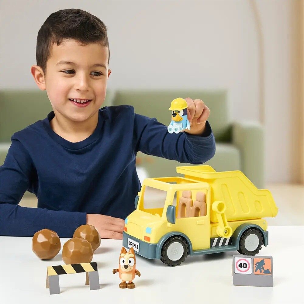 PLAYSET BLUEY CAMION VOLCADOR CON FIGURAS COD 17673 - Imagen 5