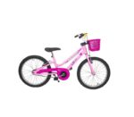 BICICLETA INFANTI R/20 ROSA CLARO CON CANASTO COD 3507
