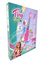 GUITARRA Y MICROFONO CON PIE A PILAS TINY COD 55481