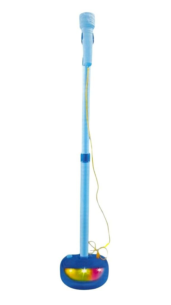 MICROFONO CON PIE A PILAS CON LUZ Y SONIDO TINY COD 55966 - Imagen 3