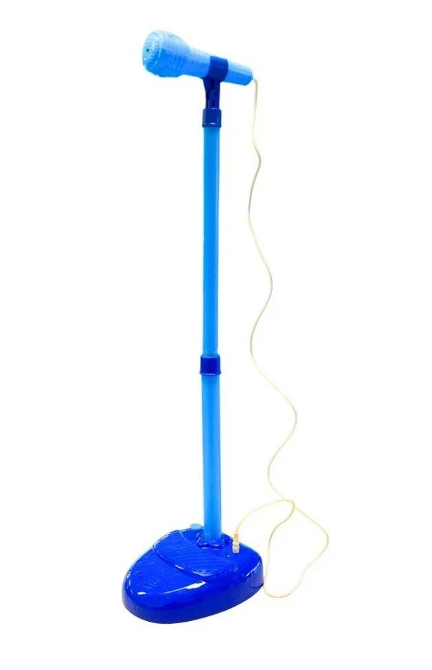 MICROFONO CON PIE A PILAS CON LUZ Y SONIDO TINY COD 55966 - Imagen 2