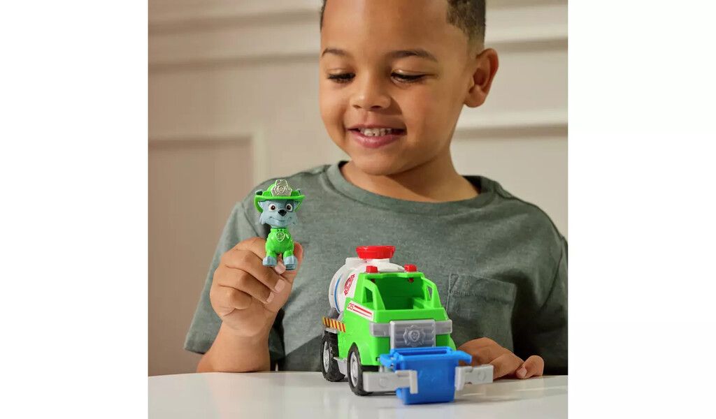 PAW PATROL FIRE RESCUE ROCKY EN SU AUTO COD 97236 - 6072642 - Imagen 4