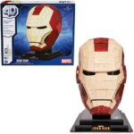 ROMPECABEZAS 3D CABEZA DE IRON MAN MARVEL 4D BUILD COD 45745 - 29951