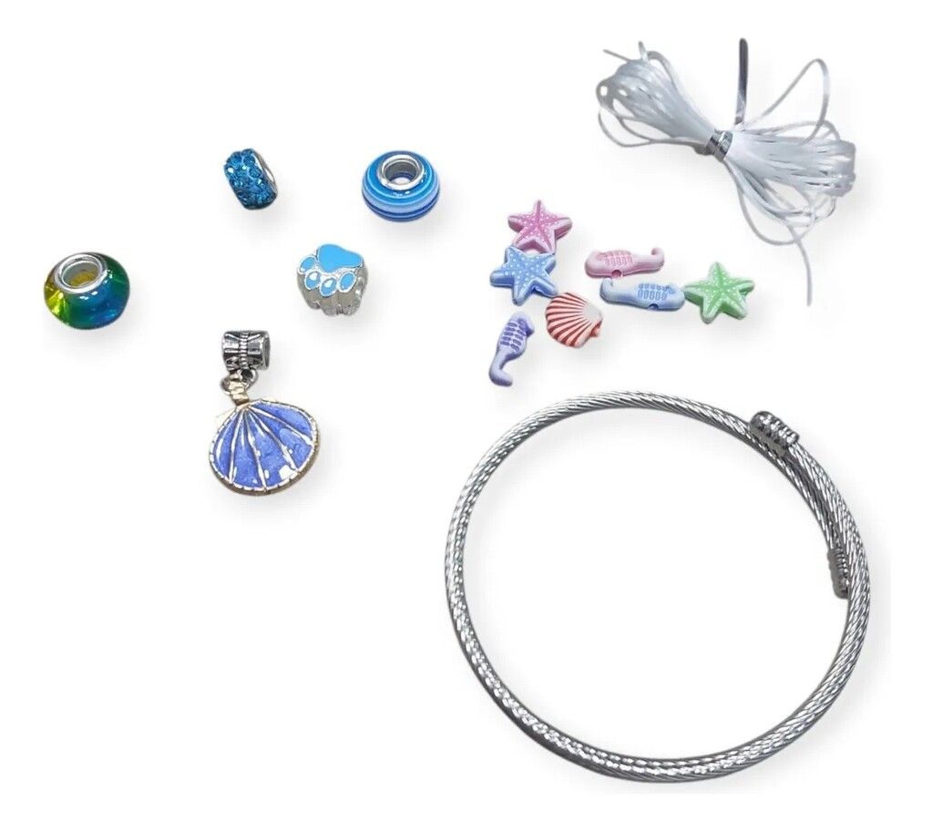 JULIANA SET BIJOU SILVER CHARMS CREA TUS PULSERAS COD JUL0154 - Imagen 4