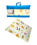 ALFOMBRA PLEGABLE ANTIGOLPES ANIMALITOS BABY GUS VR1 55469 BOLSO AZUL