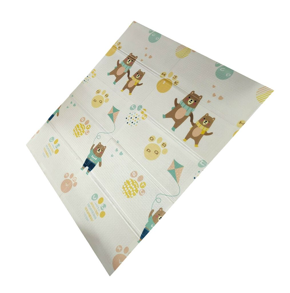 ALFOMBRA PLEGABLE ANTIGOLPES ANIMALITOS BABY GUS VR1 55469 BOLSO AZUL - Imagen 8