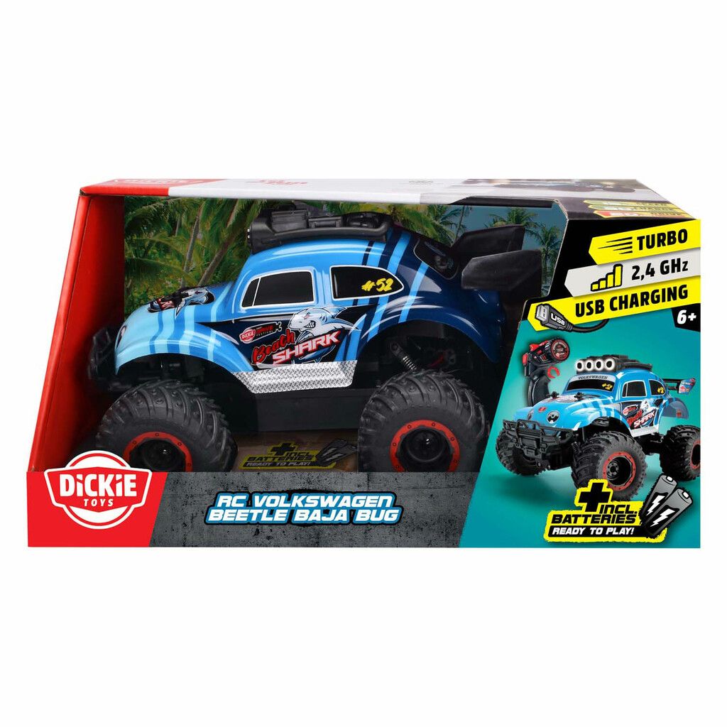 AUTO R/C USB VOLKSWAGEN BEETLE MONSTER BUG TURBO COD 201105008