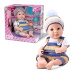 BEBE RECIEN NACIDO NEW BORN CON PAÑAL MAMADERA COD IKDIV104