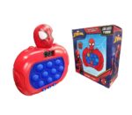 JUEGO SENSORIAL POP IT ELECTRONICO SPIDERMAN COD 56738