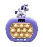 JUEGO SENSORIAL POP IT ELECTRONICO UNICORNIO VR2 56739 VIOLETA