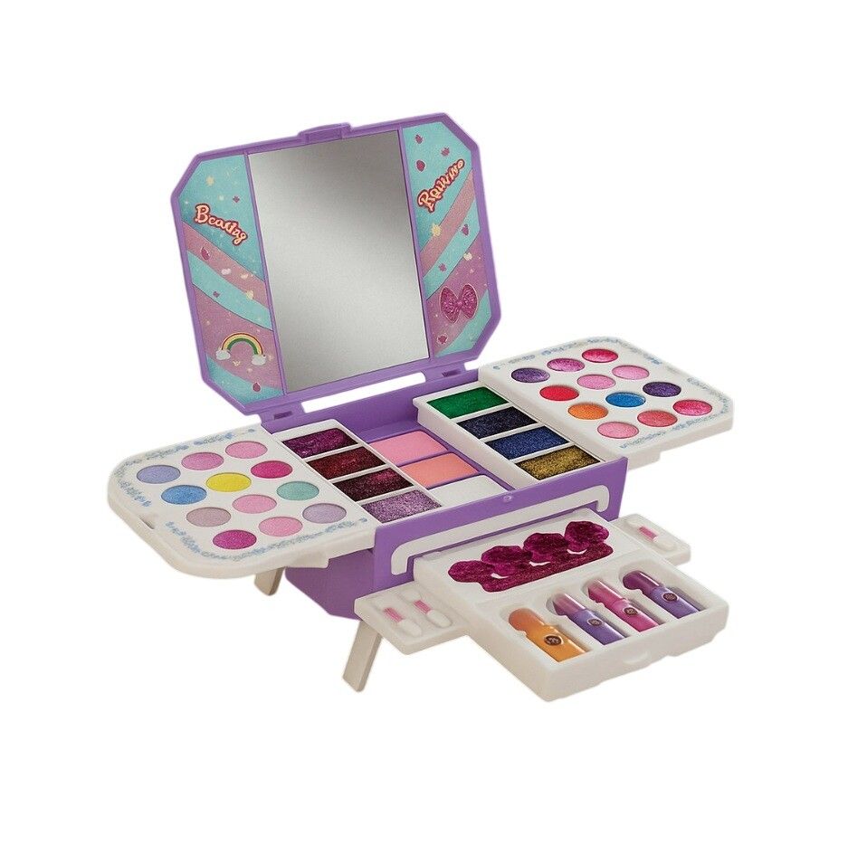 SET MAQUILLAJE VALIJITA DESPLEGABLE TINY COD 3379 - Imagen 3