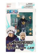 FIGURA ANIME ONE PIECE ARTICULADA TRAFALAGAR LAW COD 36930-36937