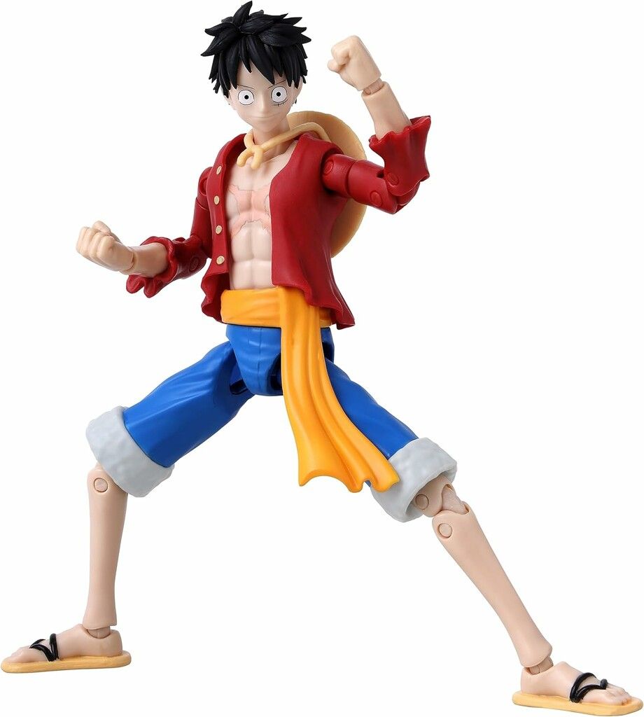 FIGURA ANIME ONE PIECE MONKEY D. LUFFY ARTICULADO COD 36930-37008 - Imagen 9