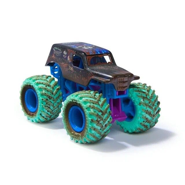 MONSTER 1:64 JAM CAMBIA DE COLOR MUD BLASTER VR5 58810 SON UVA DIGGER - Imagen 2