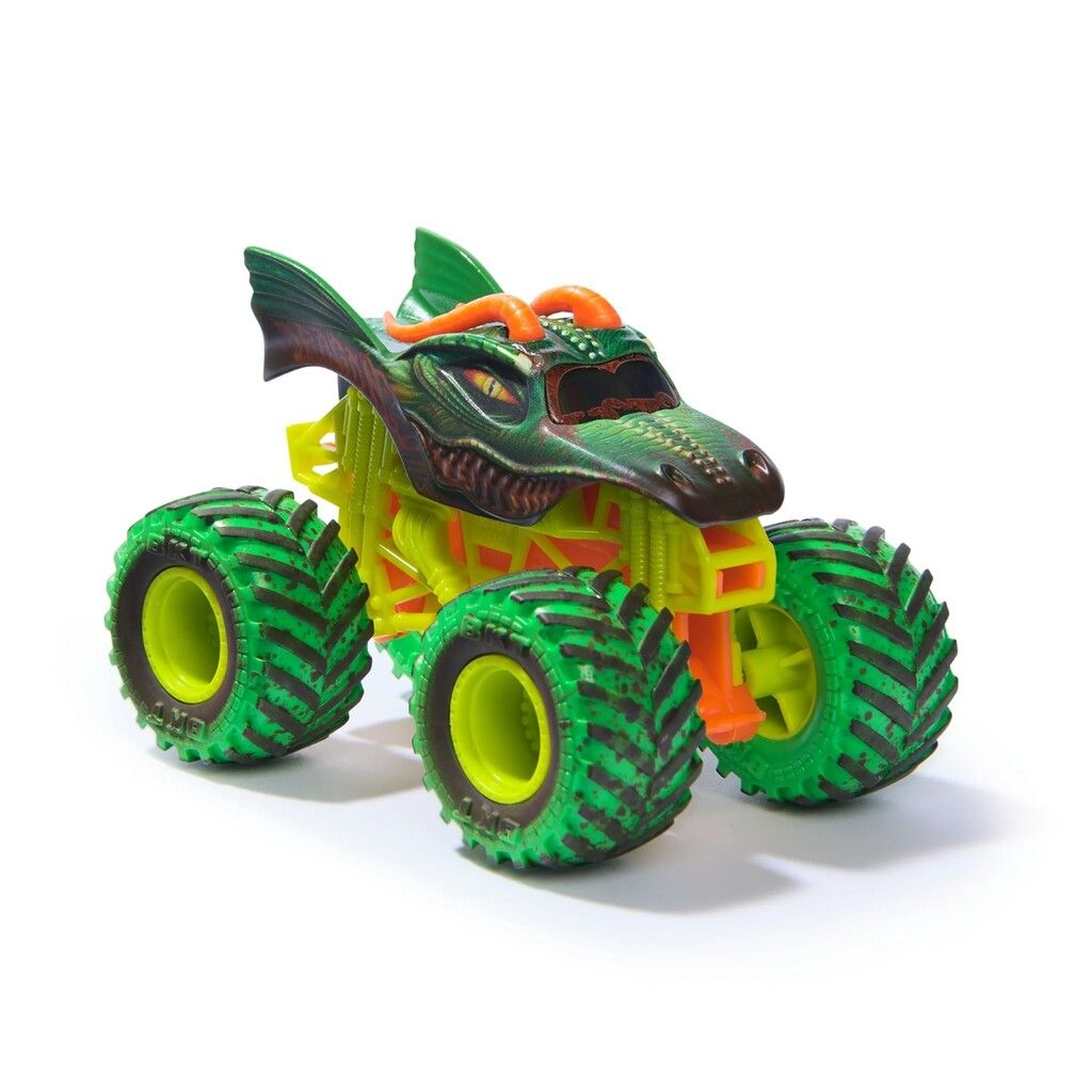 MONSTER 1:64 JAM CAMBIA DE COLOR MUD BLASTER VR7 58810 DRAGON - Imagen 2