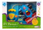 EL DUENDE AZUL AUTO F1 A RADIO CONTROL C/MUÑECO VR3 6589 AZUL