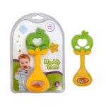 SONAJERO MORDILLO FRUTAL CON TEXTURA SUAVE VR1 7929 MANZANA