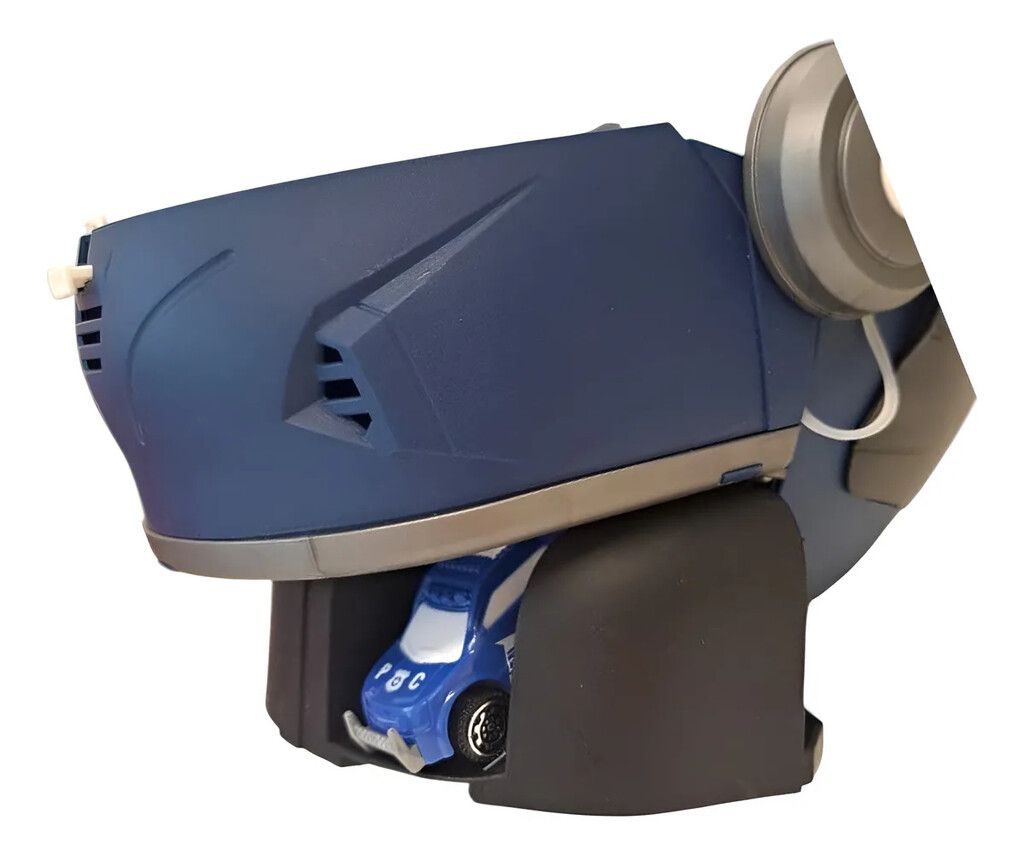 MINI PISTA CASCO ESTACION CONVERTIBLE CON VEHICULO VR2 8217 POLICIA - Imagen 3